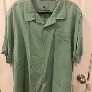 Tommy Bahama Sage Green Casual Shirt